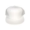 white decky hat from front